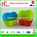 Food-grade Silicone Mini Cake Molds, Various Colors are Available